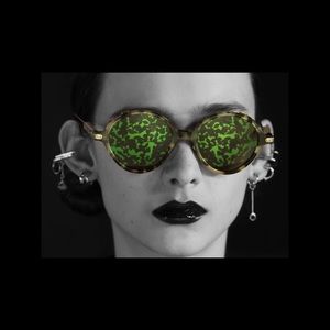 DIOR RUNWAY UMBRAGE Green Mirror🍃Leaf Sunglasses